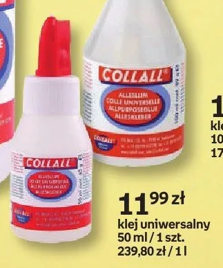 Klej uniwersalny Collall promocja w Empik