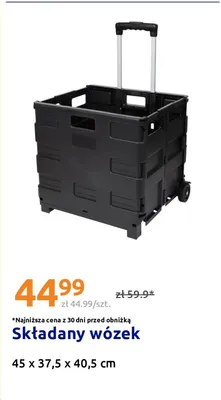 Składany wózek promocja w Action
