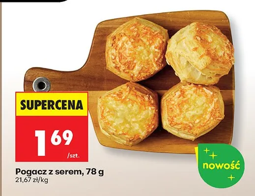Pogacz z serem  promocja w Biedronka