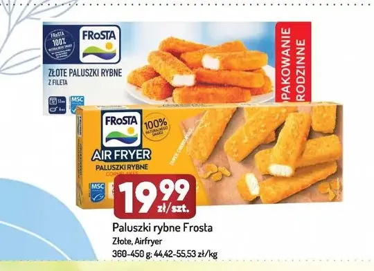 Paluszki rybne Złote Frosta promocja w Avita