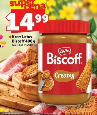 Krem Lotus Biscoff promocja w TOPAZ