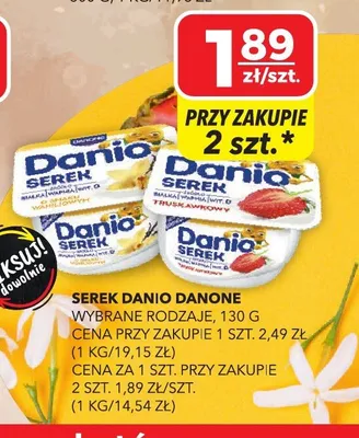 Serek Danio Danone promocja w Top Market