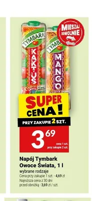 Napój Tymbark Owoce Świata Mango promocja w Twój Market