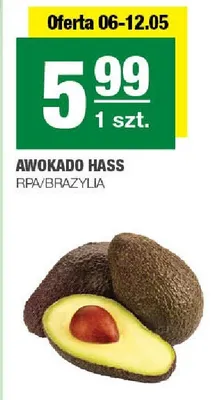 Awokado Hass RPA/Brazylia promocja w SPAR
