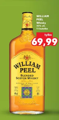 Whisky William Peel promocja w Kaufland