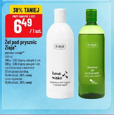 Żel pod prysznic zielony Linda promocja w POLOmarket