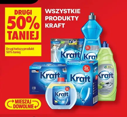 Płyn do naczyń Kraft promocja w Biedronka