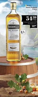 Whiskey Bushmills Original promocja w POLOmarket