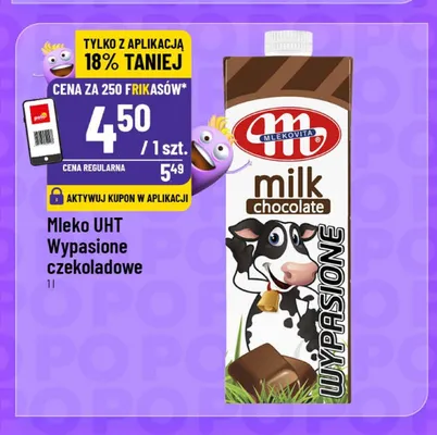 Mleko UHT czekoladowe Wypasione Mlekovita promocja w POLOmarket