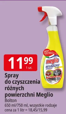 Spray do czyszczenia różnych powierzchni Meglio promocja w Leclerc