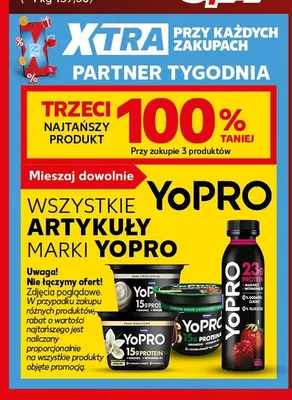 Artykuły marki YoPRO promocja w Kaufland
