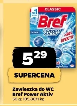 Zawieszka do WC Bref Power Aktiv promocja w Netto