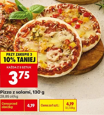 Pizza z salami promocja w Biedronka