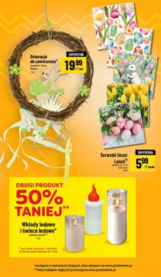 Serwetki decor lunch wymiary 33 x 33 cm różne wzory promocja w POLOmarket