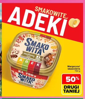 Margaryna Smakowita promocja w Carrefour