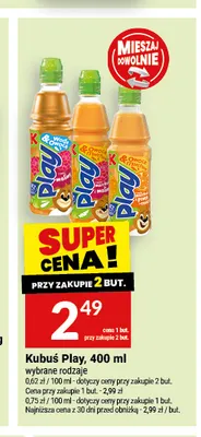 Napój Kubuś Play promocja w Twój Market