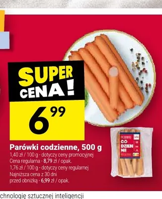 Parówki codzienne Pikok promocja w Twój Market