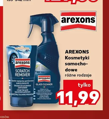 Kosmetyki samochodowe Arexons promocja w Kaufland