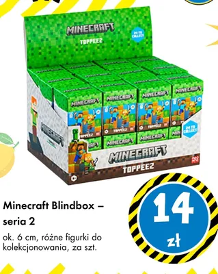Figurka Minecraft Blindbox seria 2 promocja w Tedi