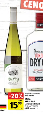 Gin london dry promocja w Intermarche