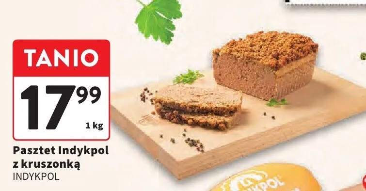 Pasztet Indykpol z kruszonką promocja w Intermarche