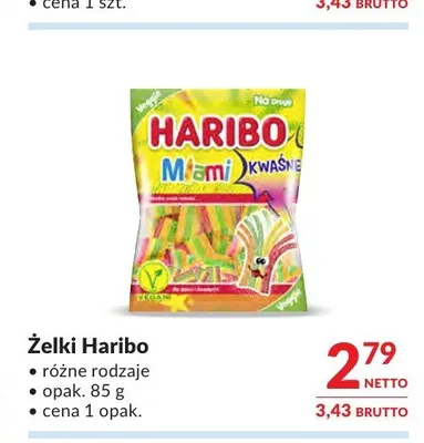 Żelki Haribo promocja w Makro
