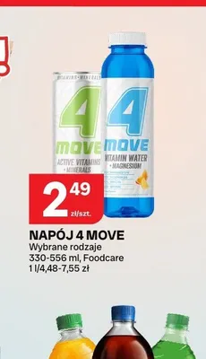 Napój witaminowy 4Move promocja w Chorten