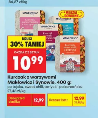 Kurczak z warzywami po koreańsku Makłowicz i Synowie promocja w Biedronka