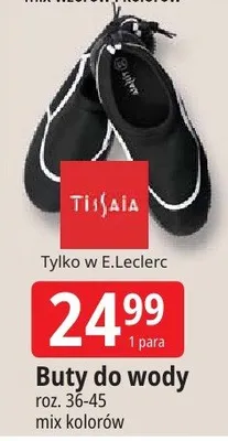 Buty do wody Tiisaia roz. 36-45 mix kolorów promocja w Leclerc