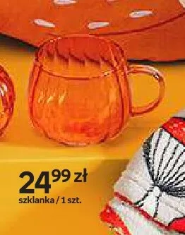 Szklanka bursztynowa Hello Autumn promocja w Empik