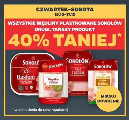 Schab z liściem Sokołów promocja w Netto