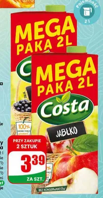 Napój niegazowany jabłko promocja w Dino