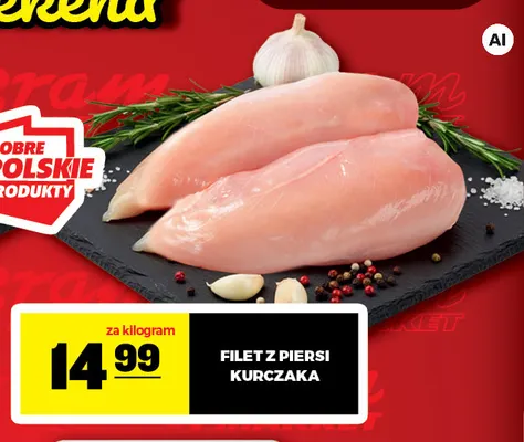 Filet z piersi kurczaka promocja w Gram Market