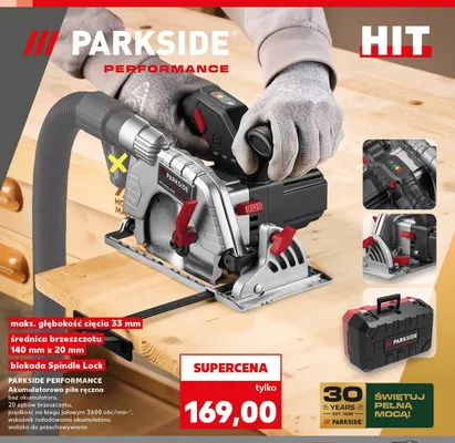 Akumulatorowa piła ręczna Parkside Performance promocja w Kaufland