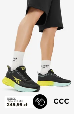 Buty sportowe Reebok Road Strider promocja w CCC