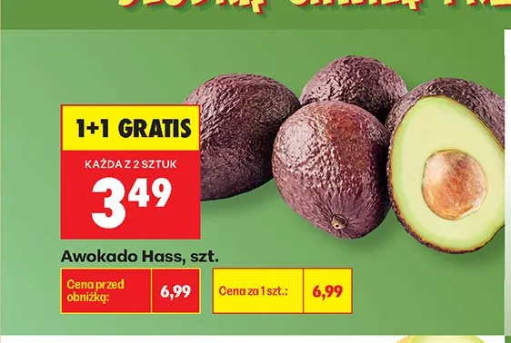 Awokado Hass promocja w Biedronka