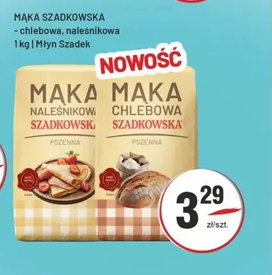 Mąka Szadkowska chlebowa promocja w Sedal