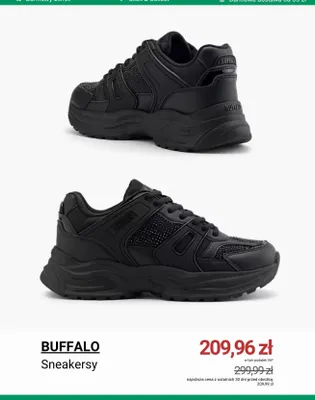 Sneakersy BUFFALO promocja w Deichmann