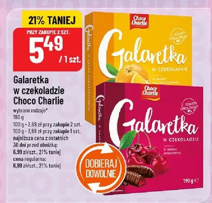 Galaretka w czekoladzie promocja w POLOmarket