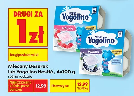 Deserek mleczny  promocja w Biedronka