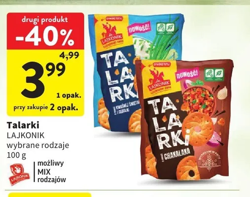 Talarki o smaku chakalaka Lajkonik promocja w Intermarche