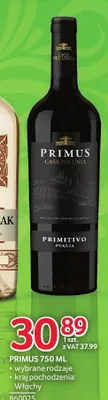 Wino Primus promocja w Selgros