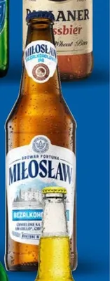 Piwo Miłosław Niepasteryzowane promocja w Lidl
