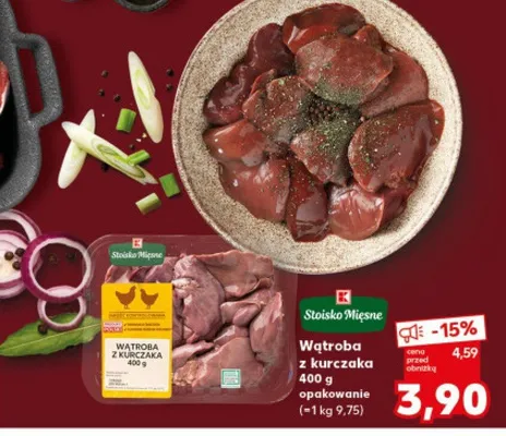 Wątroba z kurczaka promocja w Kaufland