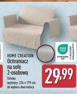 Ochraniacz na sofę 2-osobową Home Creation promocja w Aldi