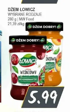 Dżem Łowicz promocja w Słoneczko