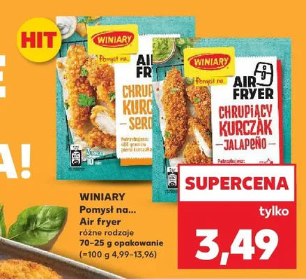 Pomysł na... Air fryer chrupiący kurczak - serowy Winiary promocja w Kaufland