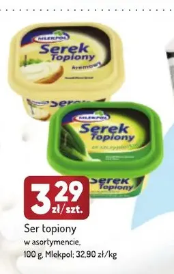 Ser topiony kremowy Mlekpol promocja w Avita