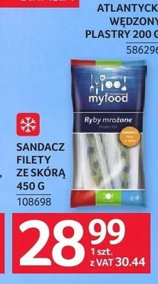 Sandacz filety ze skórą myfood promocja w Selgros