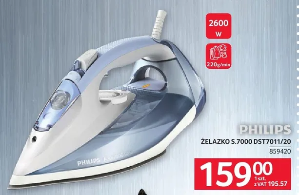 Żelazko S.7000 DST7011/20 promocja w Selgros